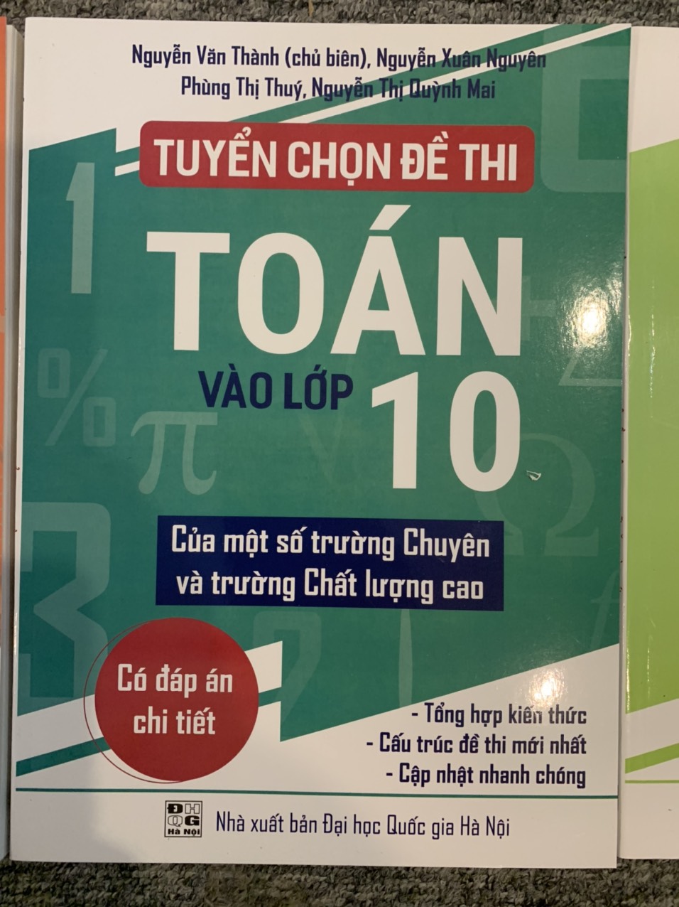 Combo bộ đề luyện thi Toán Văn Anh vào lớp 10 của một số trường Chuyên và trường Chất lượng cao