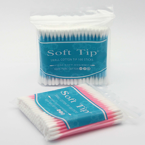 Bông Tăm Soft Tip Thái Lan Gói Poly 100 Que