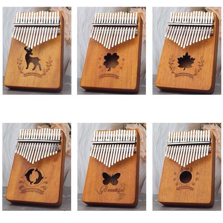 Đàn Kalimba 17Phím -Đàn Kalimba Thumbs Piano Sử Dụng Ngón Tay Tặng kèm Full bộ phụ kiện JDX01