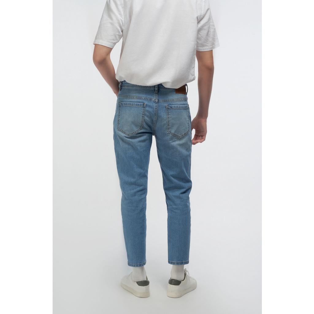 QUẦN JEAN TRƠN .SLIM CROP - 10F22DPA107C | LASTORE MENSWEAR