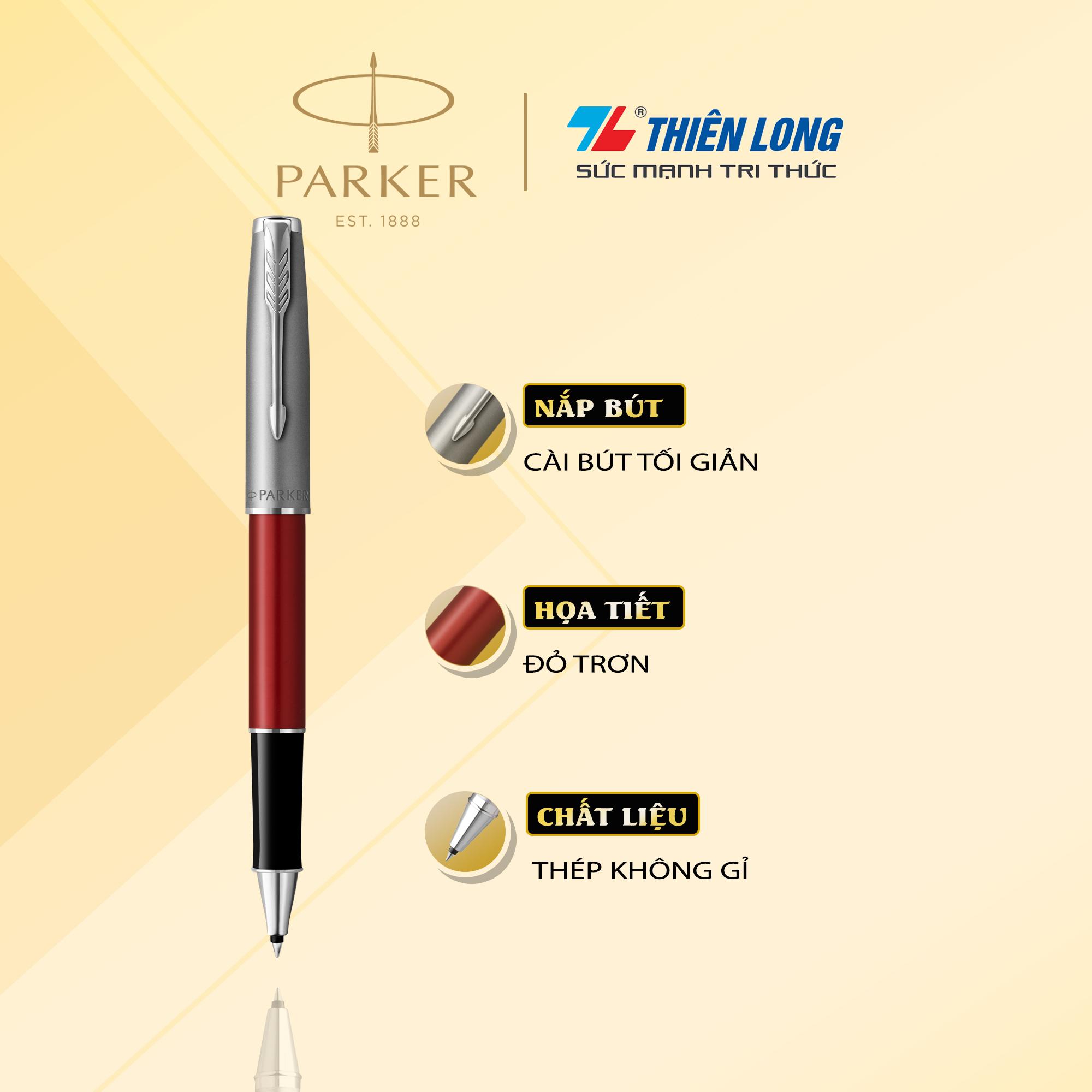 Bút lông bi cao cấp Parker SON X-SB - Thép không gỉ