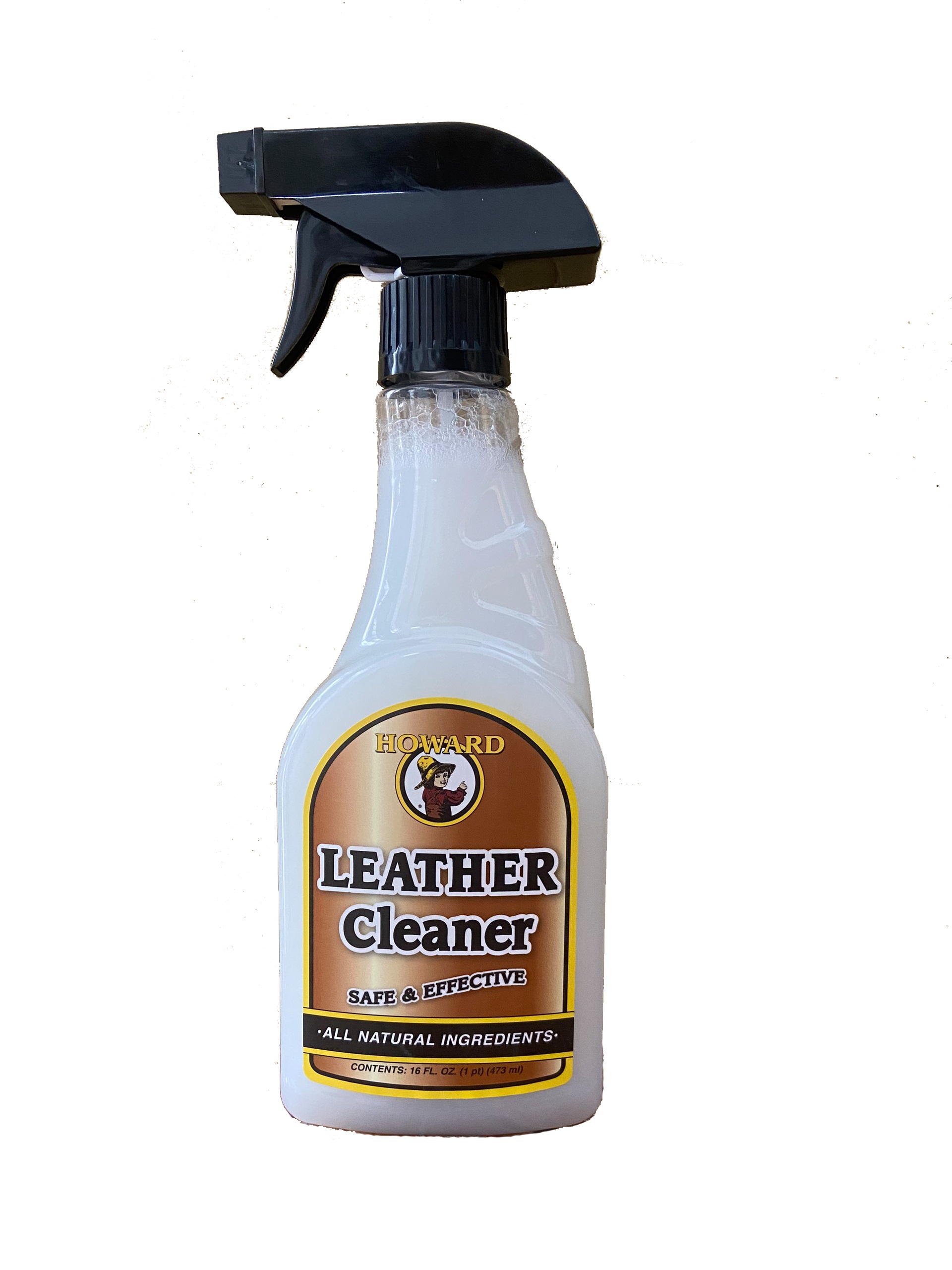 Dung dịch làm sạch ghế da, sofa da, nội thất da, giả da Howard Leather Cleaner LTC016 473ml