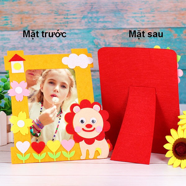 Đồ chơi DIY - Khung ảnh thủ công handmade dễ thương cho bé