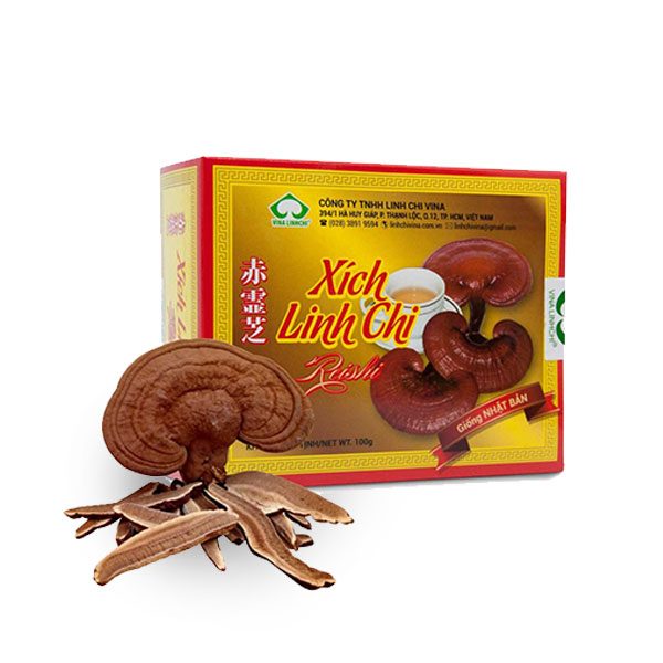Nấm Linh Chi Nhật Cắt Lát 100g : Tăng Sức Đề Kháng, Bồi Bổ, Thanh Lọc Cơ Thể.