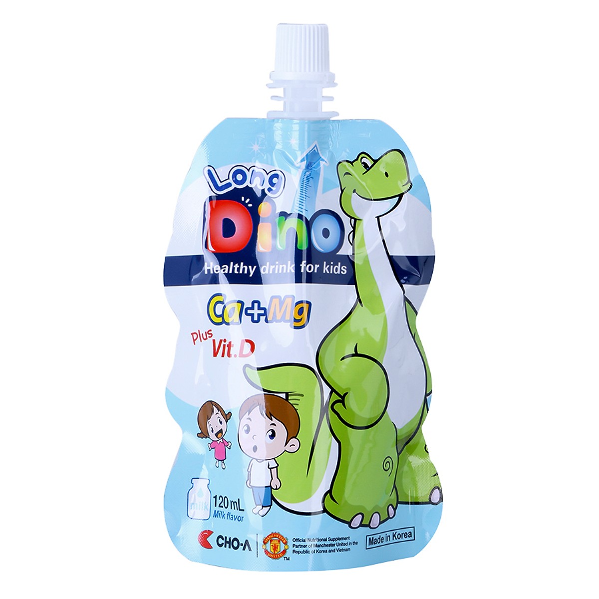 Nước Uống Bổ Sung Canxi Và Vitamin D Cho Trẻ - Long Dino Vị Sữa