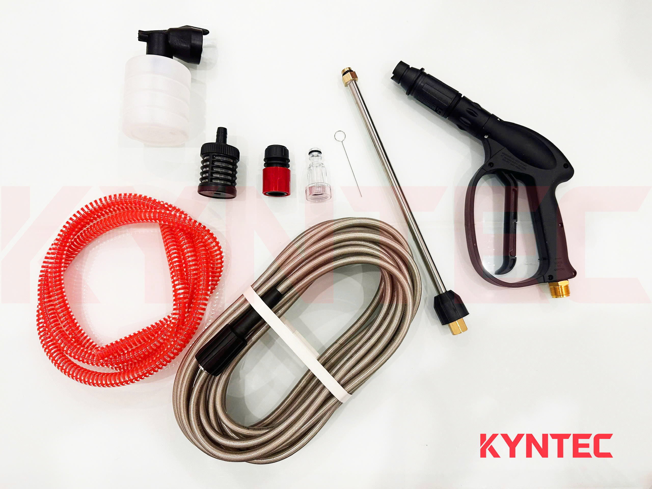 Máy rửa xe áp lực cao nhập khẩu chính hãng Kynko Kyntec KTW - 10 siêu bền