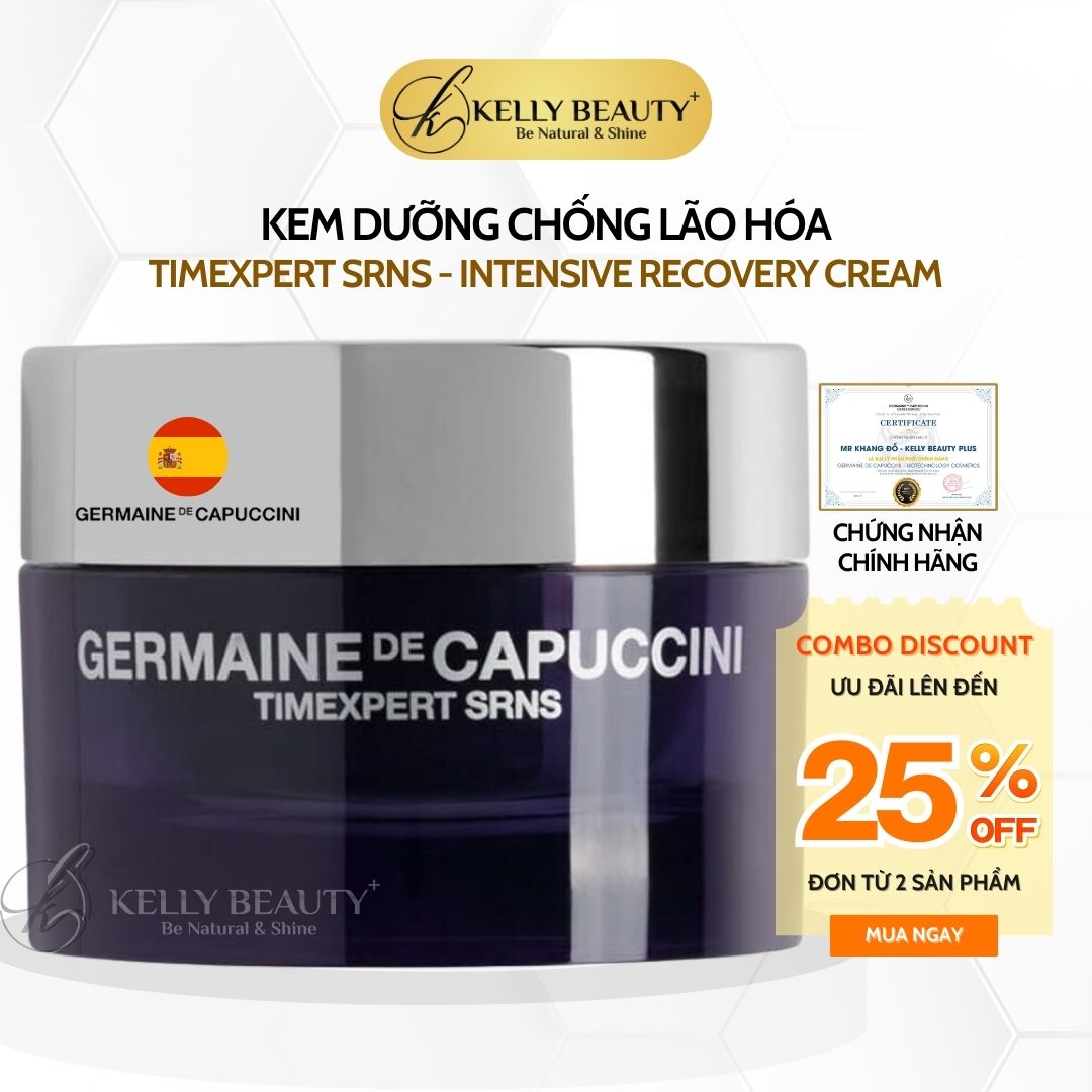 Kem Chống Lão Hóa Da Timexpert SRNS Intensive Recovery Cream - Germaine de Capuccini | Kelly Beauty