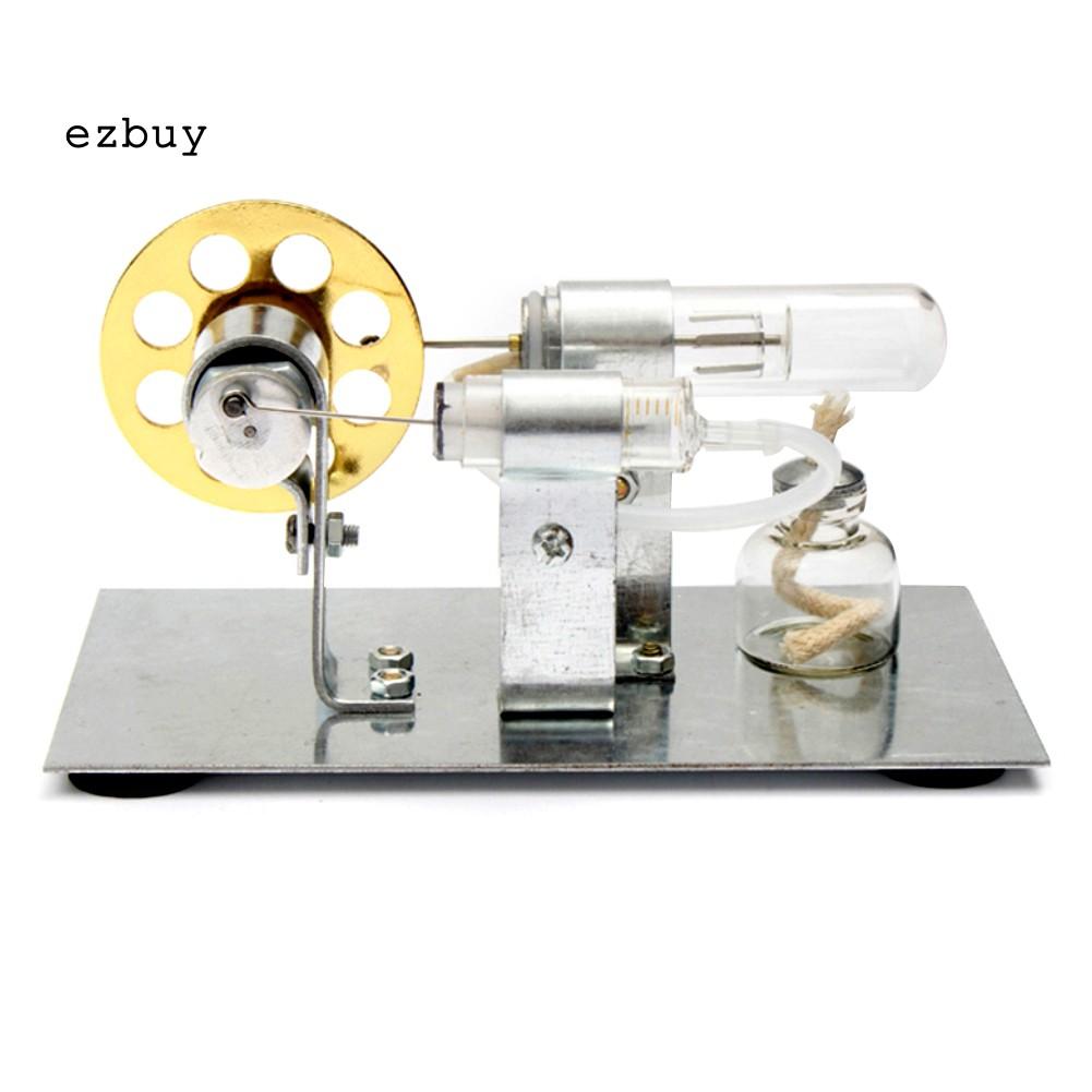 【EY】Hot Air Stirling Engine Model Electric Generator Motor Steam Power Physics Toy