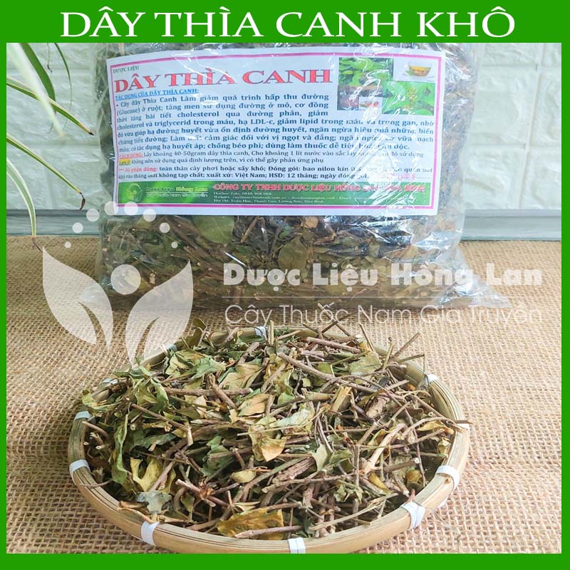 Dây Thìa Canh khô sạch đóng gói 1 ký