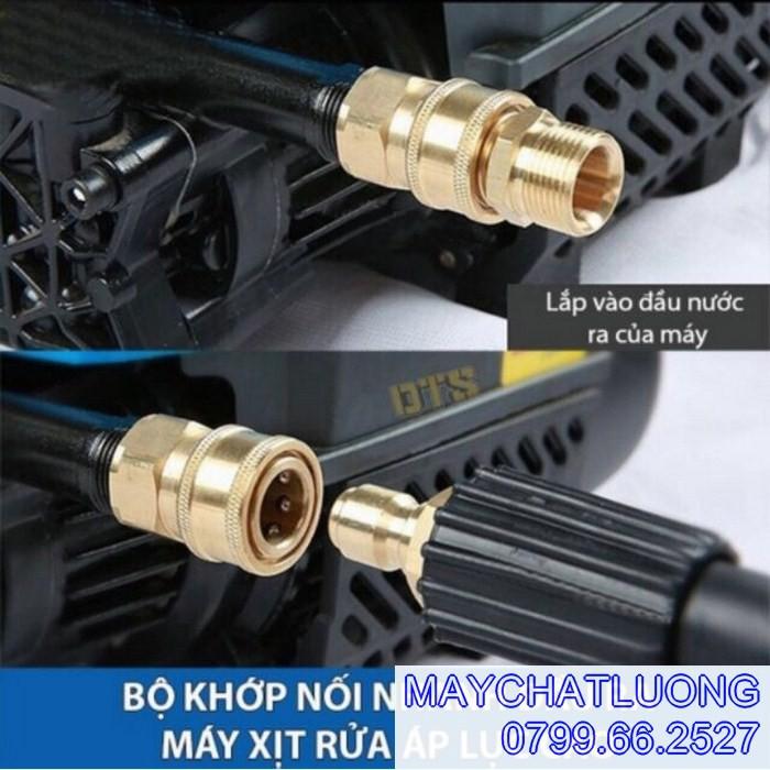 BỘ NỐI NHANH ĐỒNG THAU 22MM