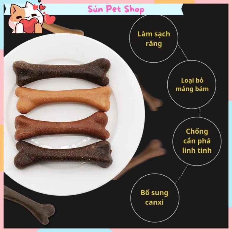 Xương gặm sạch răng, bổ sung canxi cho chó Yaho