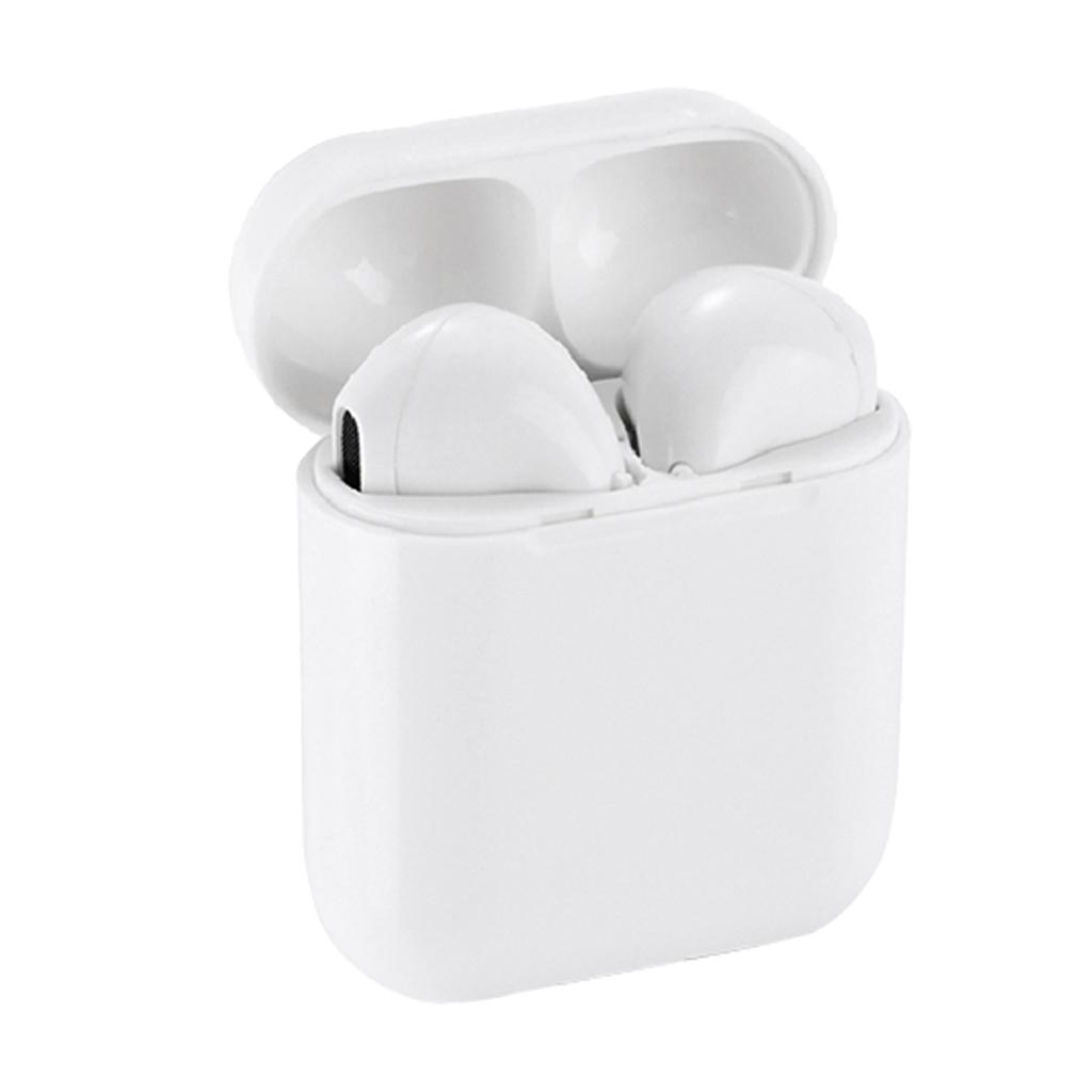 Portable Handsfree Mini Bluetooth Headphones Wireless Earphones White