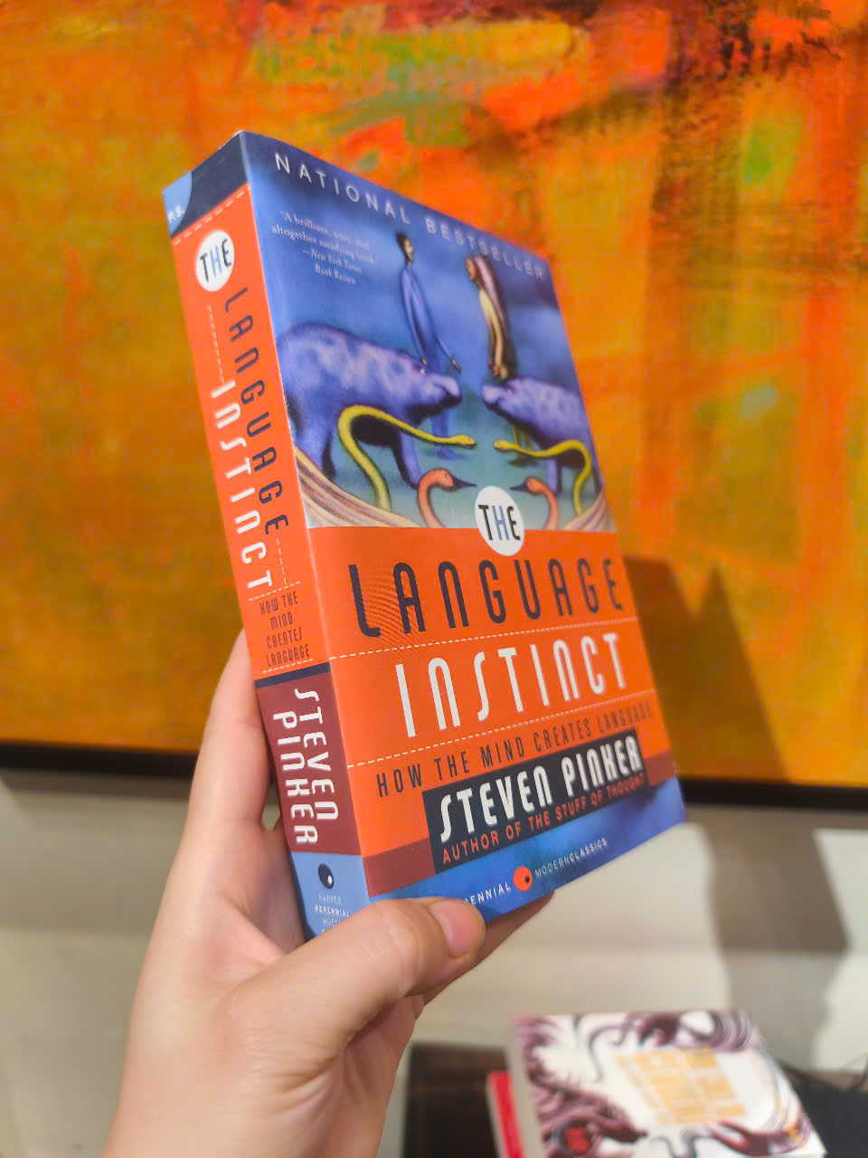 Sách - The Language Instinct: How the Mind Creates Language by Steven Pinker - Nonfiction /Science