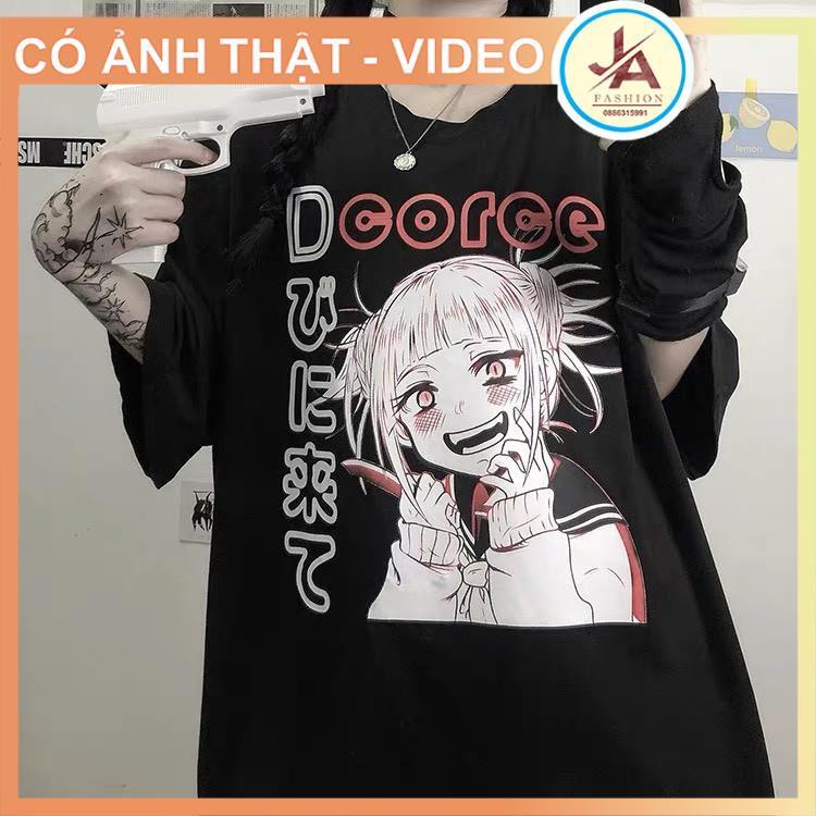 Áo Thun Nữ in hình  Anime  HIMIKO TOGA core  chất cotton thoáng mát ,áo phông ngắn tay JASHOP JASHOP