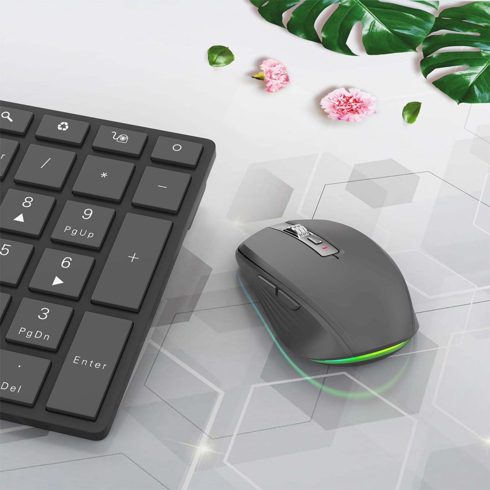 Portable Computer Mice Adjustable 800/1200/ 1600/2400DPI 6 Keys for Computer