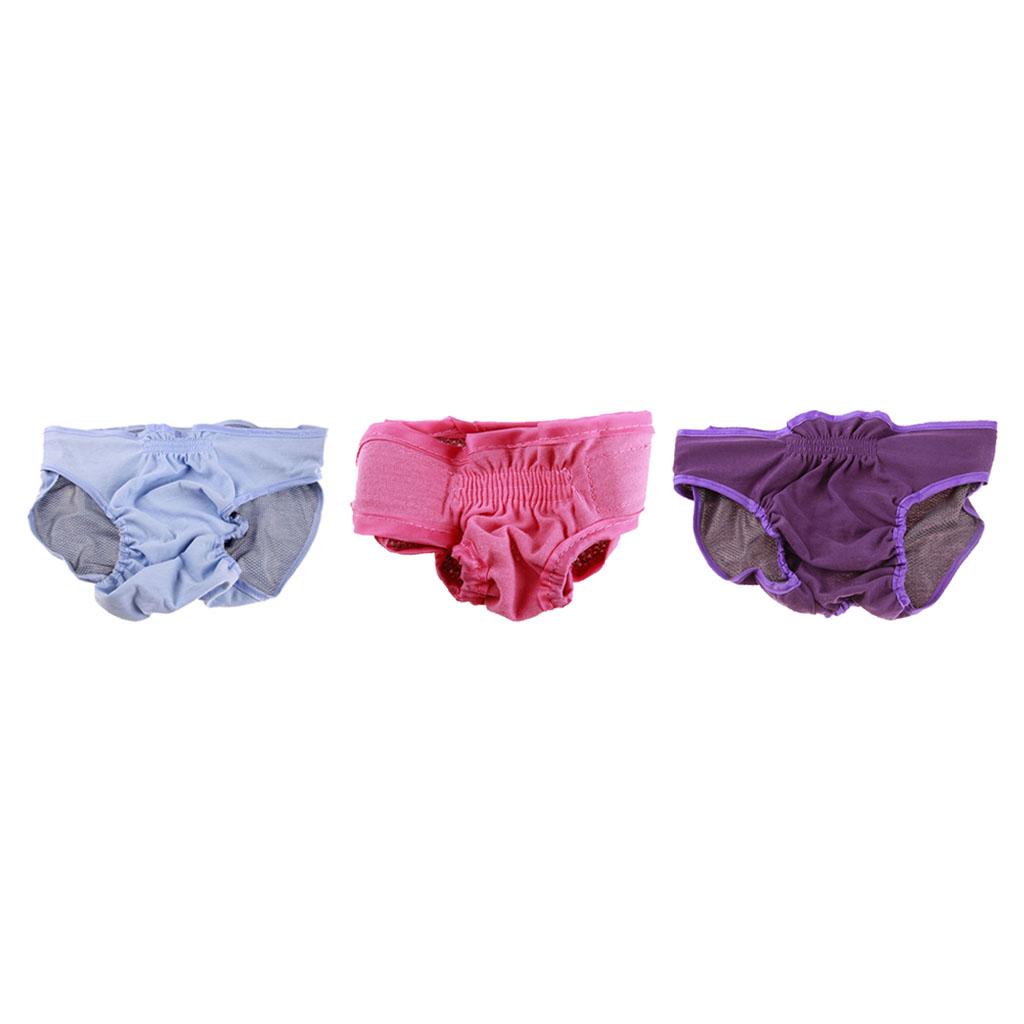 Female Pet Dog Underwear Adjustable Sanitary Physical Pants Nappy Diaper