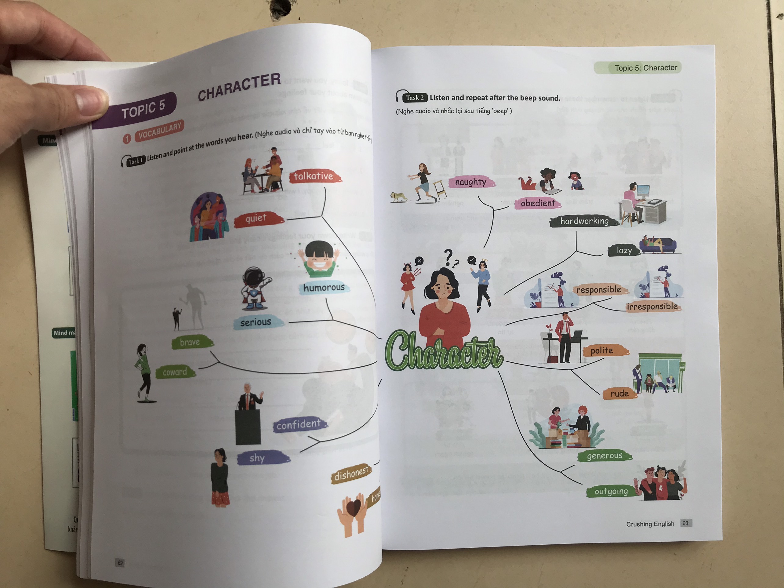 Combo Sách Crushing English - Giao Tiếp Tiếng Anh Không Hề Khó + Easy English Conversation – Giao tiếp tiêgs Anh thật dễ dàng - Học Kèm App Online