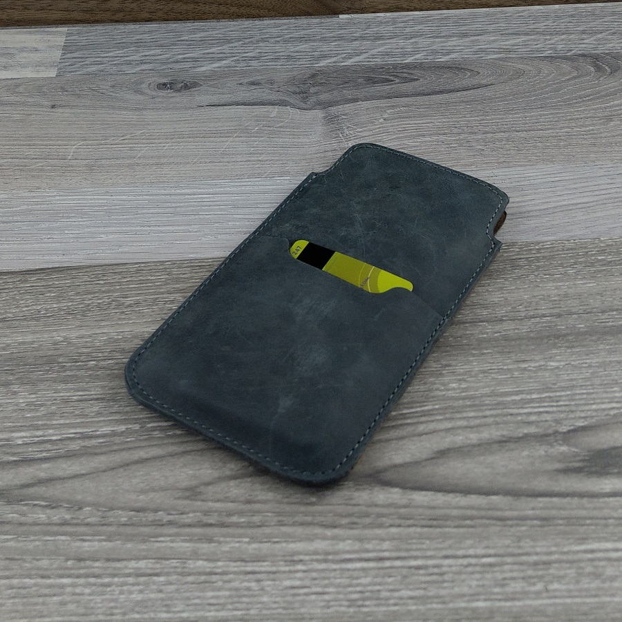 Bao Da dây rút dành cho Iphone 12 Mini Da Bò