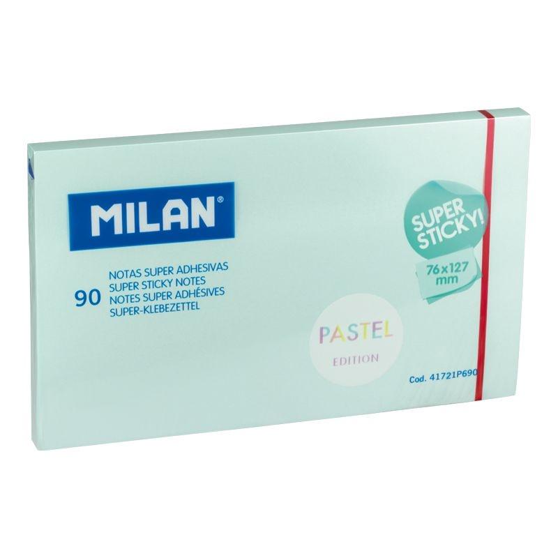 Giấy Note Milan Pastel 90 Tờ 41721P690 - Màu Xanh