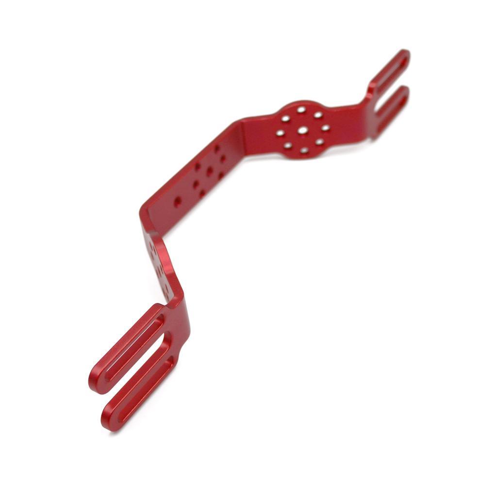 Aluminum Alloy CNC DSLR Camera Handle Grip Stabilizer Hand Grip Mount - Red