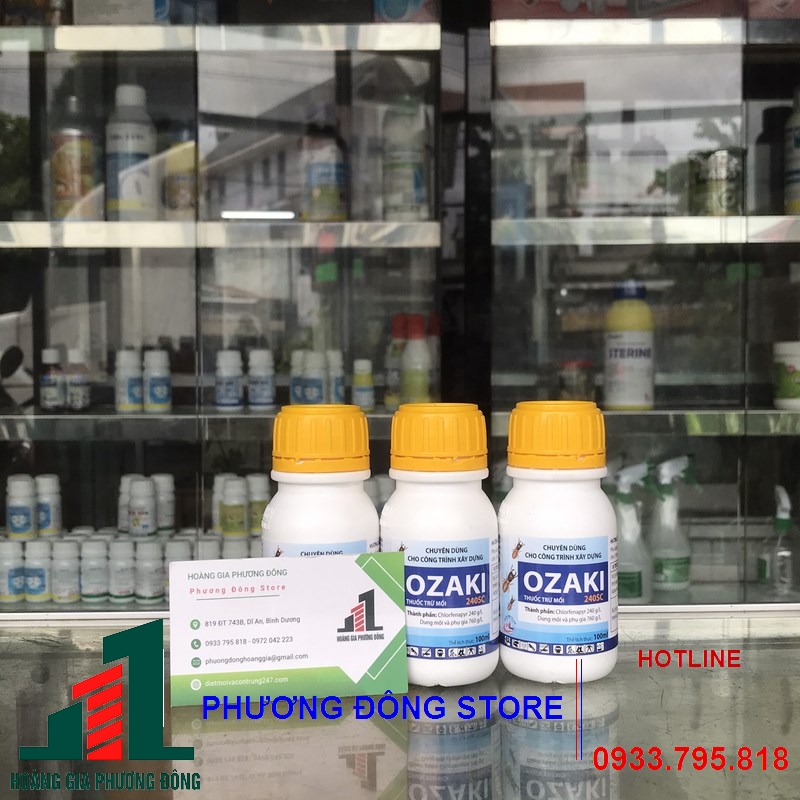 Thuốc diệt muỗi và côn trùng Ozaki 240sc-100ml