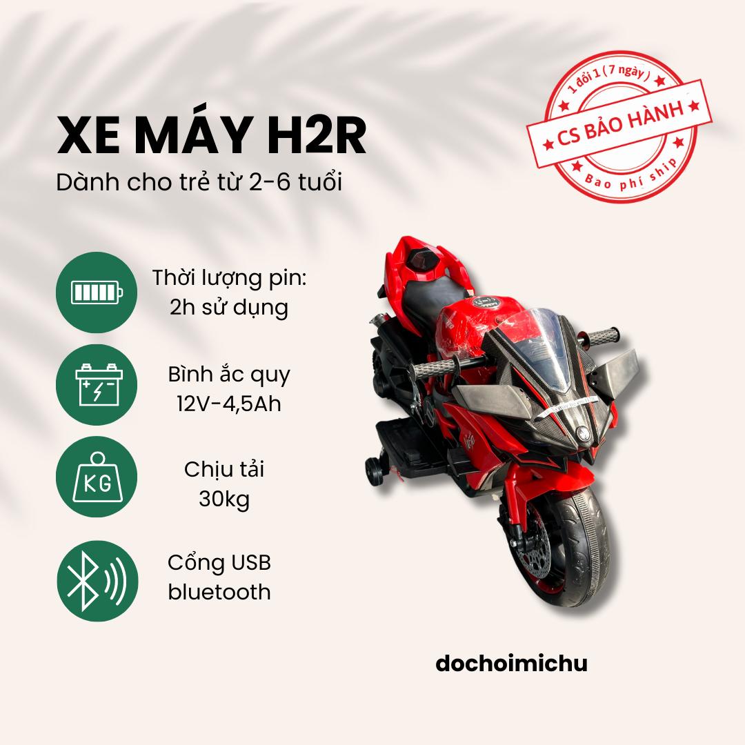 Xe máy điện trẻ em phân khối lớn Mã H2R