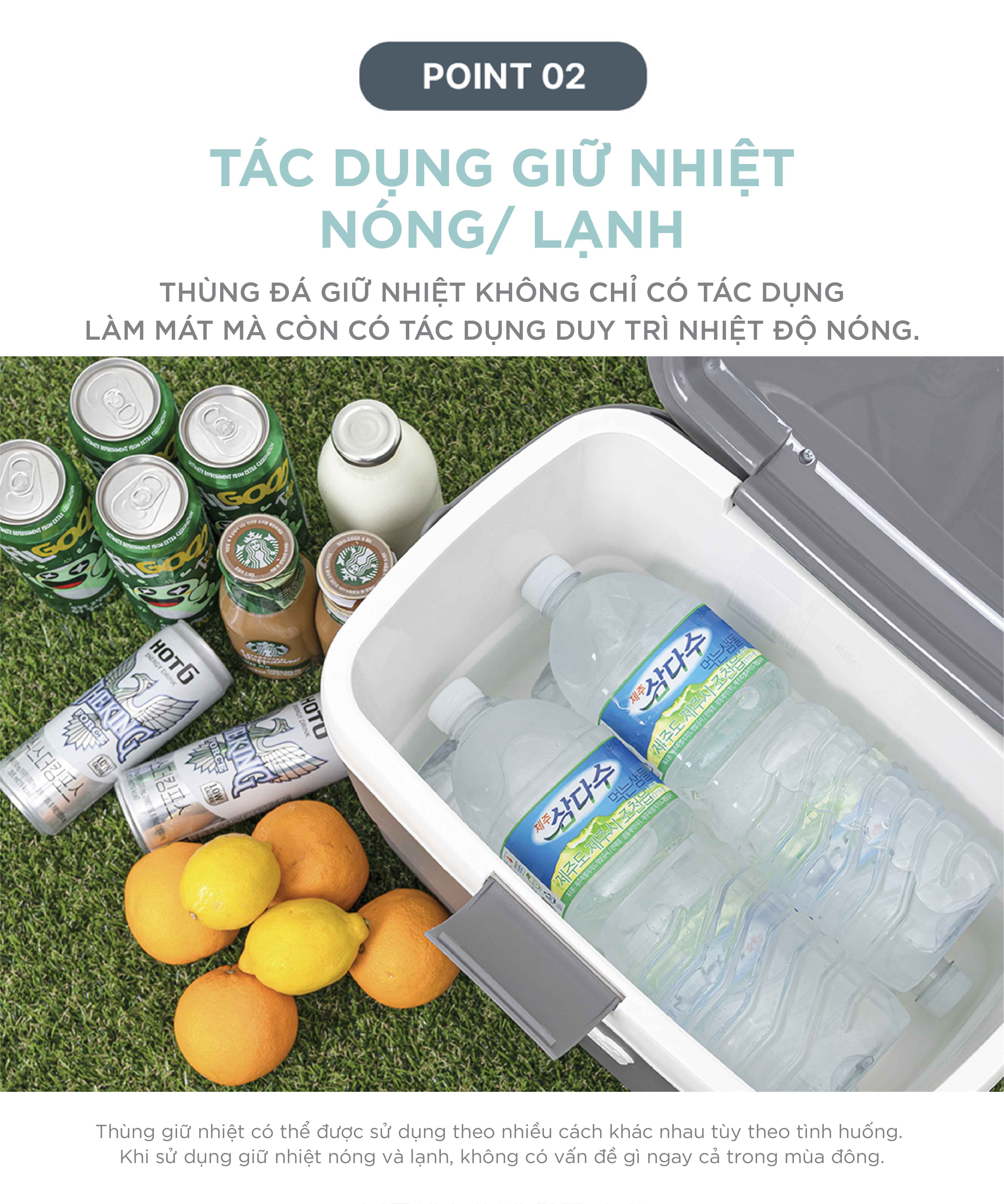 COMBO 2 thùng đá LIVINGON loại 9L & 21L
