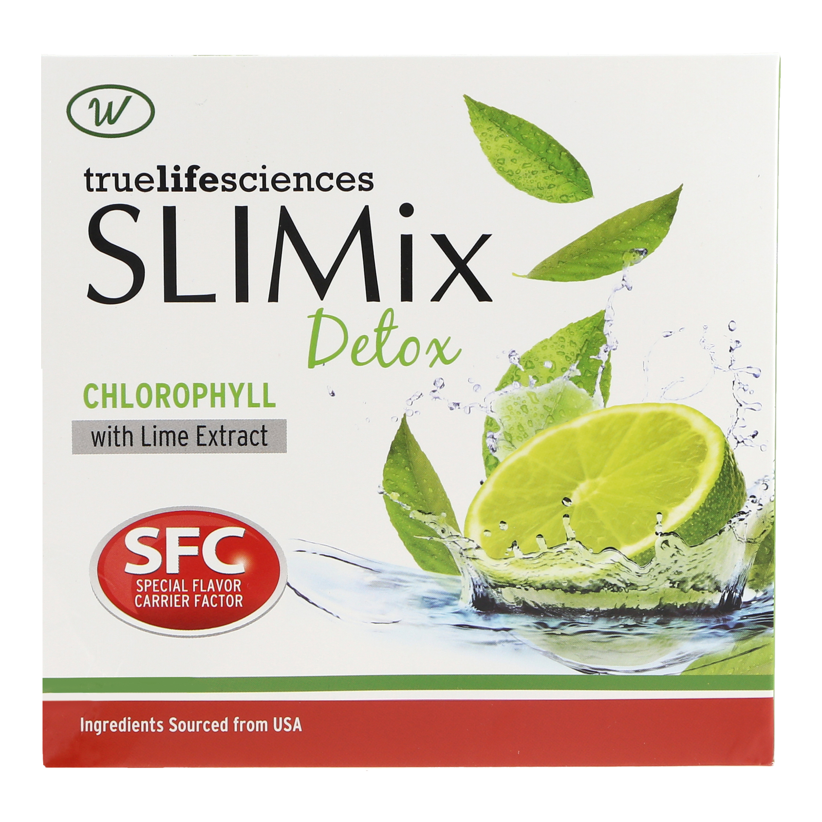 Thức uống Truelifesciences SLIMix Detox hoàn toàn tự nhiên giúp thanh nhiệt, giảm cân và giải độc cơ thể (Hộp 10 gói x 10g)