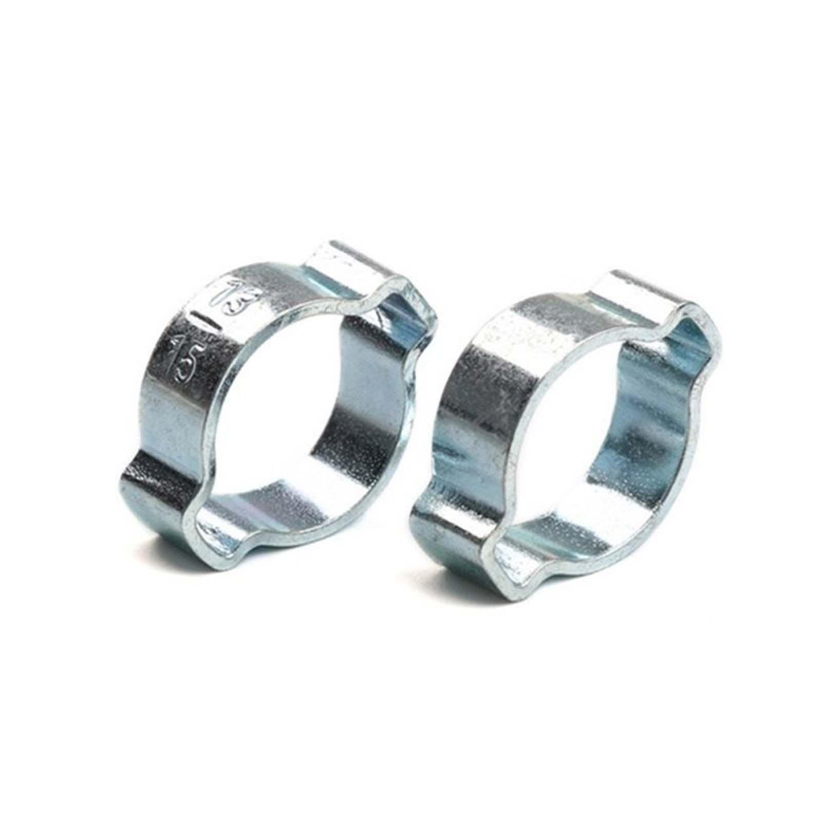 20x Mini Adjustable Hose Pipe Clips Fuel Water Line Worm Clip Ø 11 - 13mm