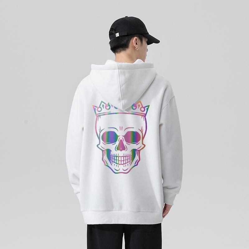 Áo hoodie Nam Nữ Vải Nỉ Ngoại Dầy Dặn Phản Quang 7 màu King Anam Store