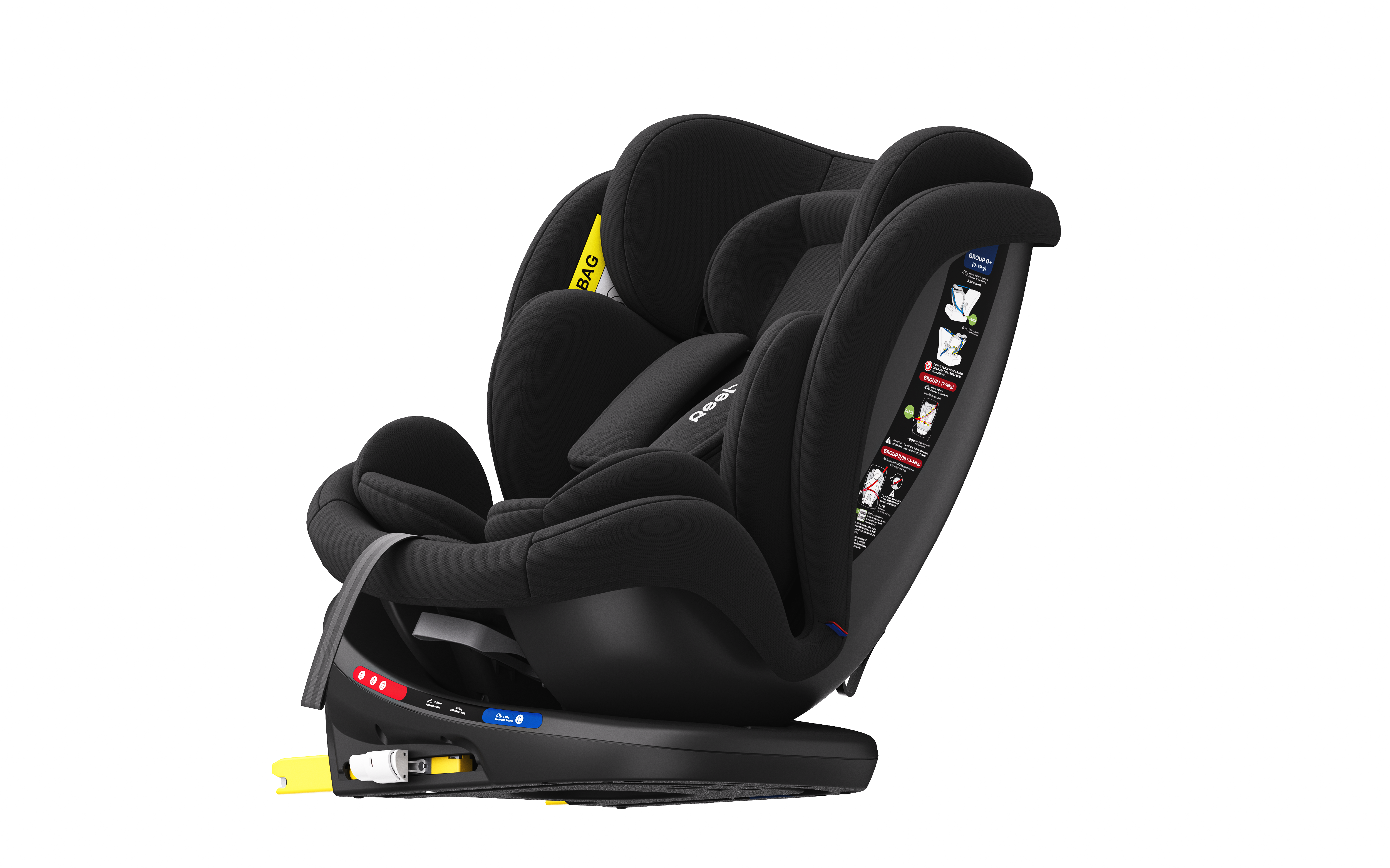 Ghế ngồi ô tô trẻ em Reebaby S64 FX Multi Grow 360 - cho bé từ 0-36kg (từ sơ sinh - 12 tuổi)