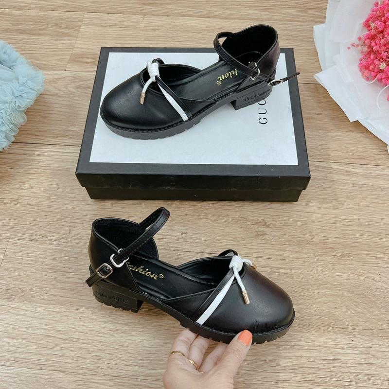 Sandal cao gót 4 phân ulzzang bít mũi, giày Lolita đế cao phong cách vintage ulzzang chất mềm