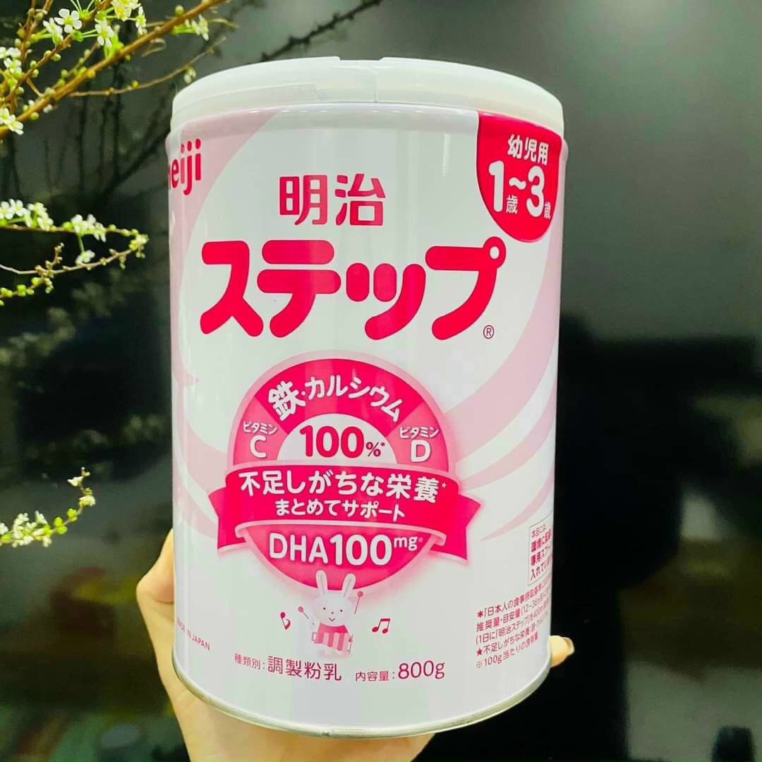 Sữa Meiji số 9 - 800gr (1-3 tuổi) hàng nội địa