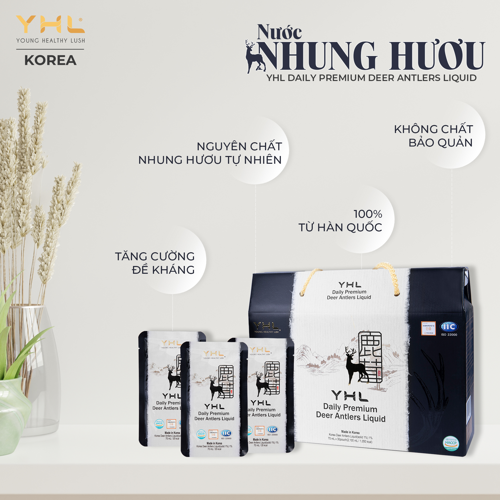 Nước Nhung Hươu Cao Cấp YHL