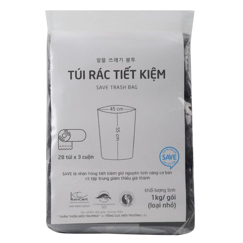 Túi Rác Màu Đen Choice L 45x55cm 1Kg-8935086500606