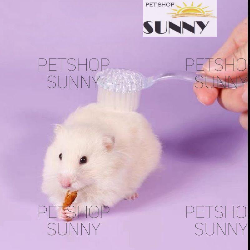 Bàn chải lông hamster, thỏ, bọ