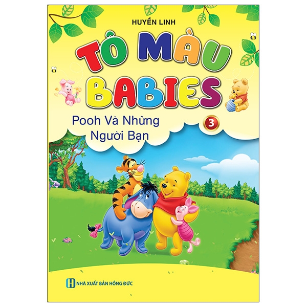 Tô Màu Babies 3 - Pooh Và Những Người Bạn