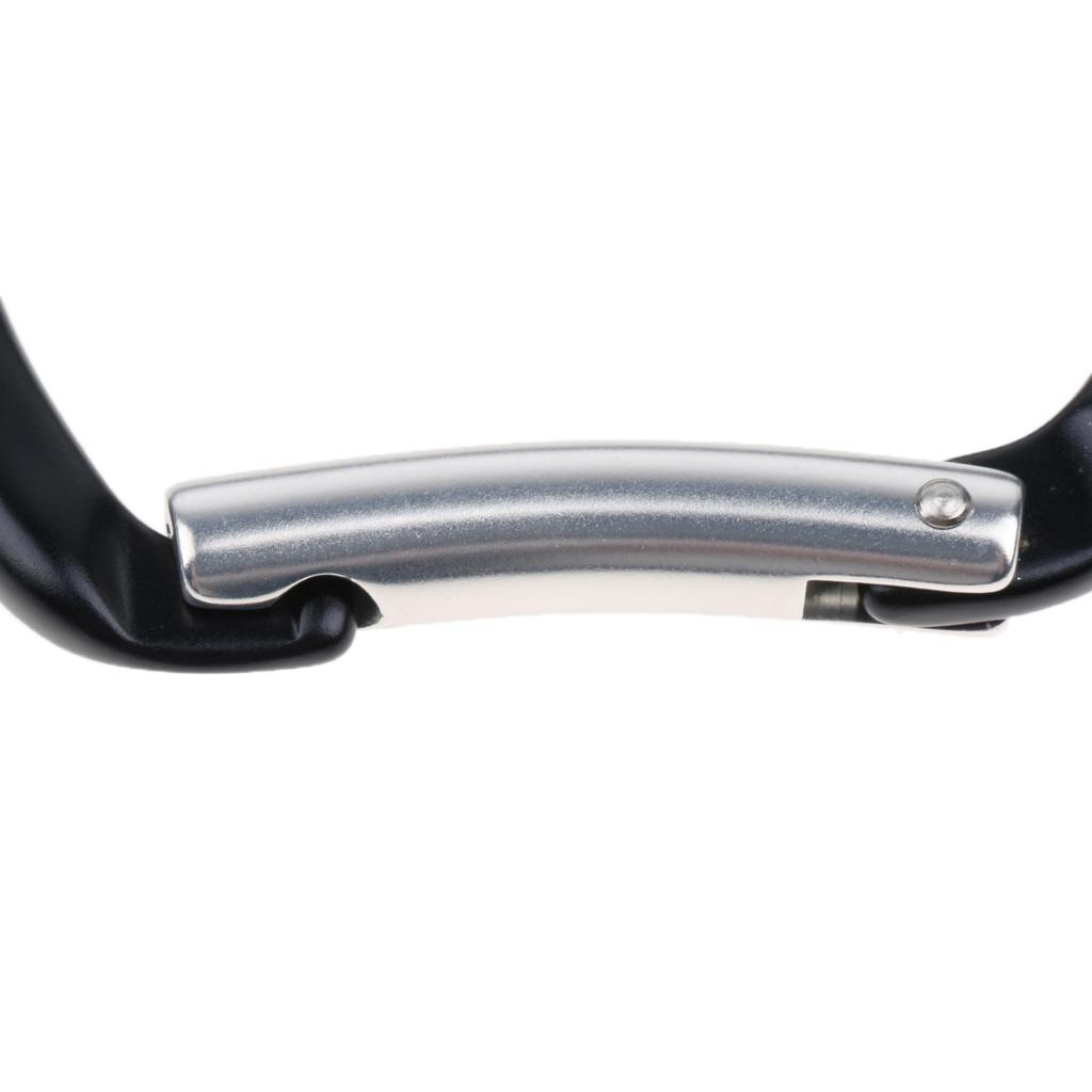 12KN Spring Clip Carabiner Key Buckle For Outdoor Climbing