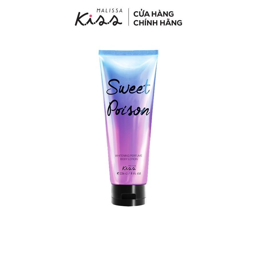 Dưỡng Thể Trắng Da Toàn Thân Hương Nước Hoa Malissa Kiss Sweet Poison 75g