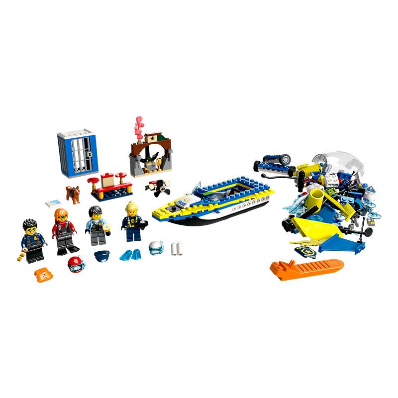 Đồ Chơi LEGO Nhiệm Vụ Thám Tử Của Cảnh Sát Biển 60355
