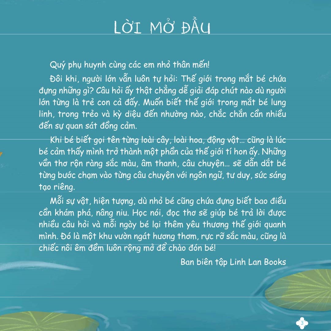 Thơ hay cho bé học nói - Những vần thơ ngộ nghĩnh, giúp bé hoàn thiện ngôn ngữ và phát triển IQ-EQ - Thế giới tí hon