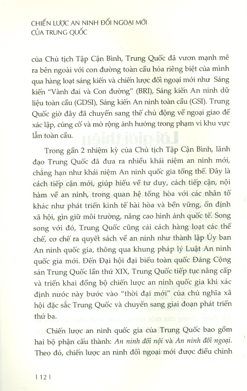 Chiến Lược An Ninh Đối Ngoại Mới Của Trung Quốc - Sự Lựa Chọn Cho Vị Trí Siêu Cường