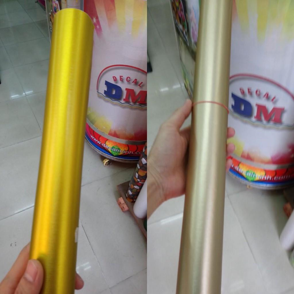 Decal nhôm xước dán xe cao cấp