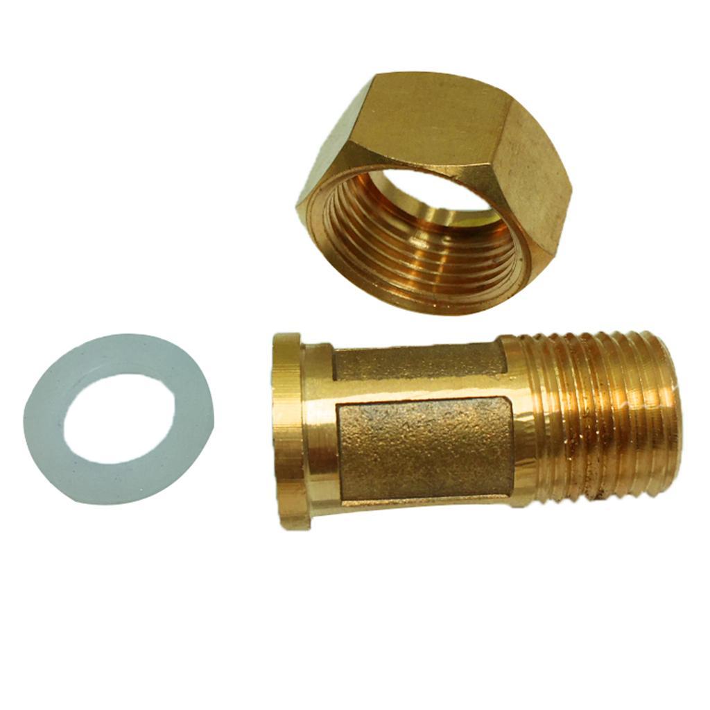 3/4'' Female 1/2'' Male Soild Brass Water Tank Connector Bulkhead Tank Fitting