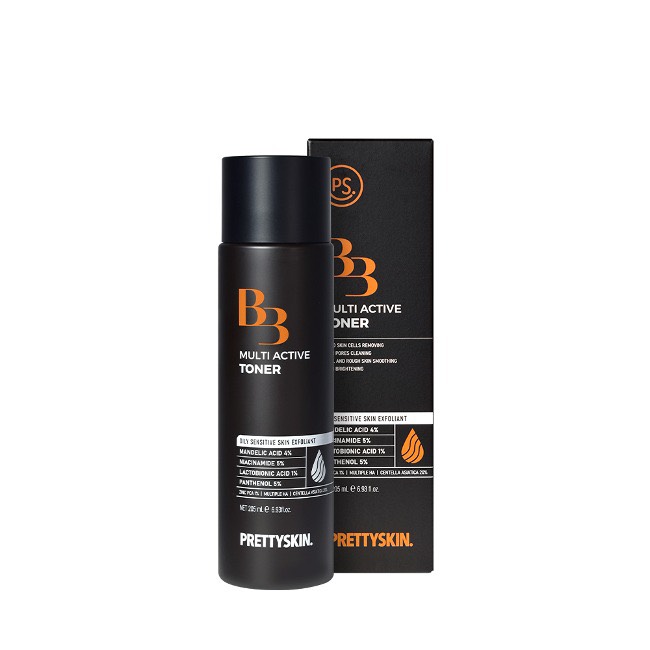 Nước hoa hồng B3 Multi Active Toner Prettyskin 205ml