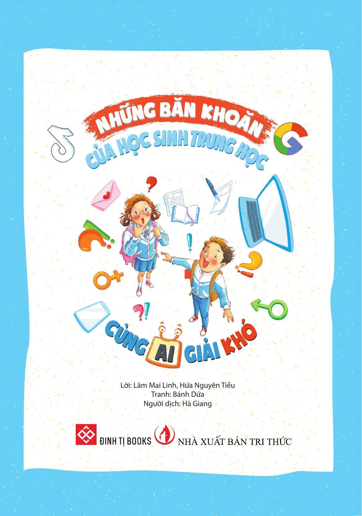 Sách - Những Băn Khoăn Của Học Sinh Trung Học - Cùng AI Giải Khó