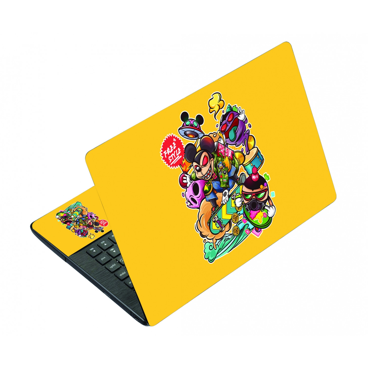 Mẫu Dán Dành Cho Laptop Mẫu Hoạt Hình LTHH - 312 cỡ 13 inch