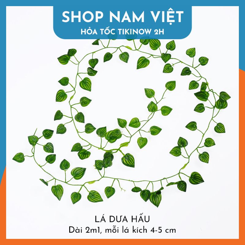 Dây Leo Lá Cây Nhân Tạo Trang Trí Sân Vườn, Nhà Cửa