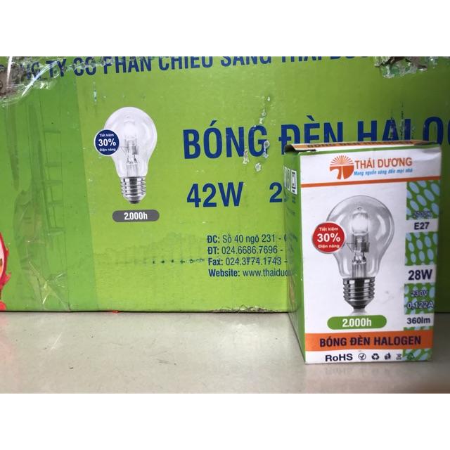 BÓNG ĐÈN HALOGEN 28W VÀ 42W ÁNH SÁNG VÀNG