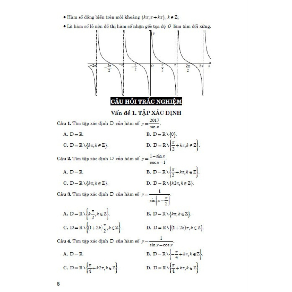 Sách - Câu Hỏi Và Bài Tập Trắc Nghiệm Toán 11 ( Dùng Cho các Bộ Sách Giáo Khoa Hiện Hành)